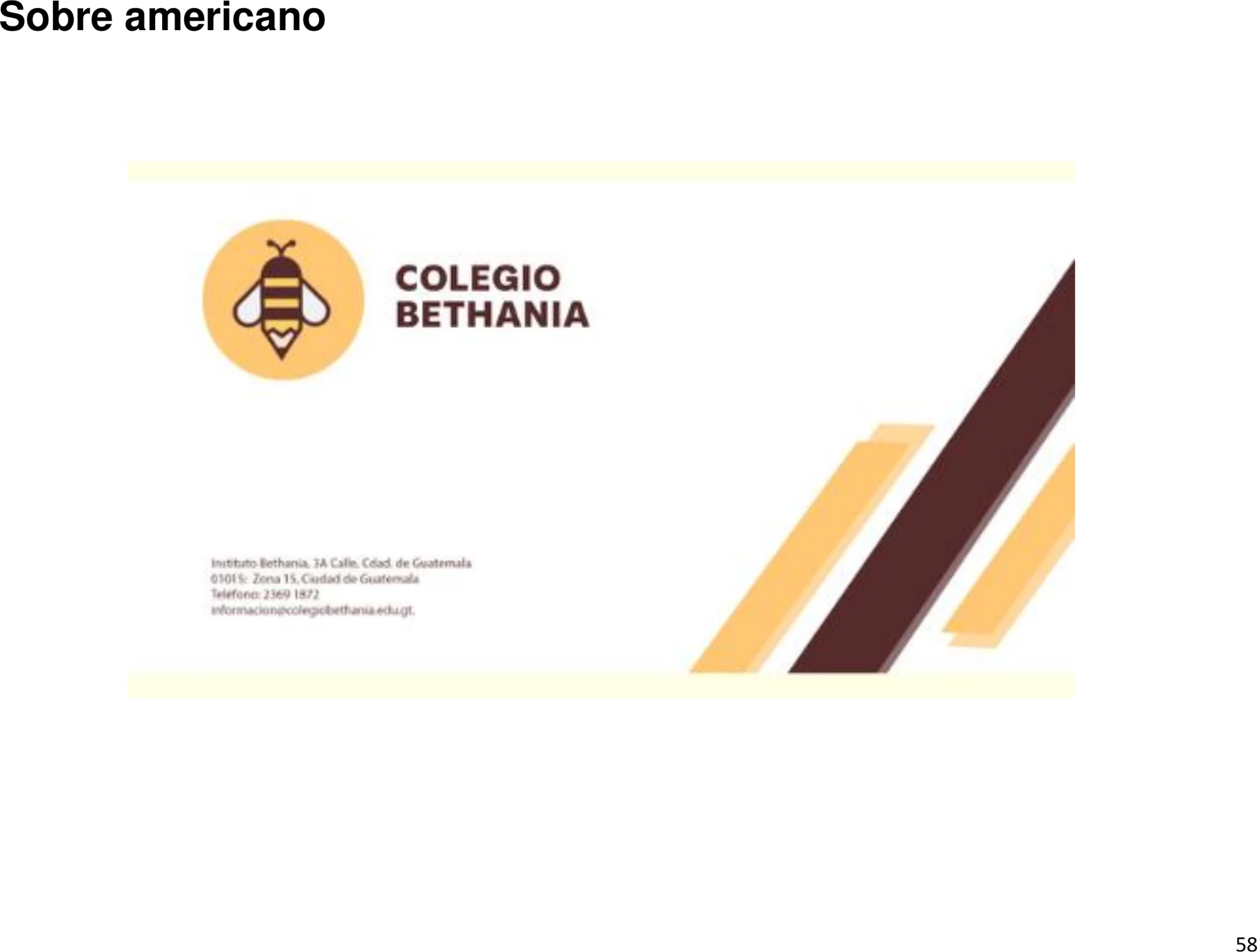 Manual de identidad visual — Instituto Bethania — imagen 5 de 8
