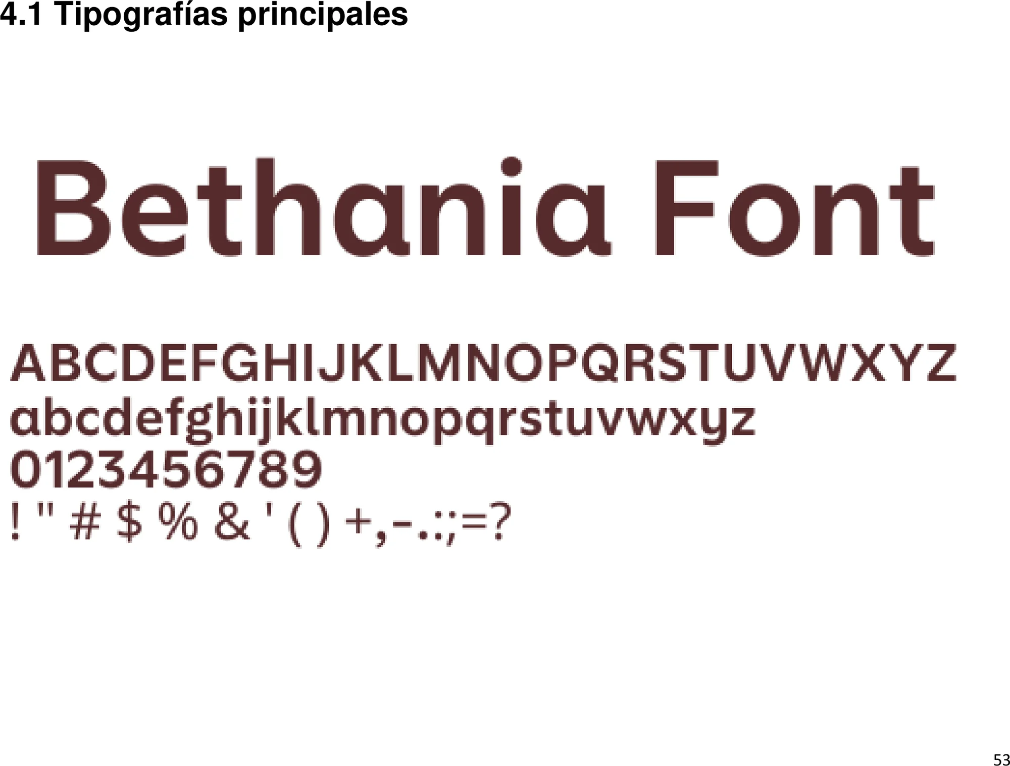 Manual de identidad visual — Instituto Bethania — imagen 4 de 8