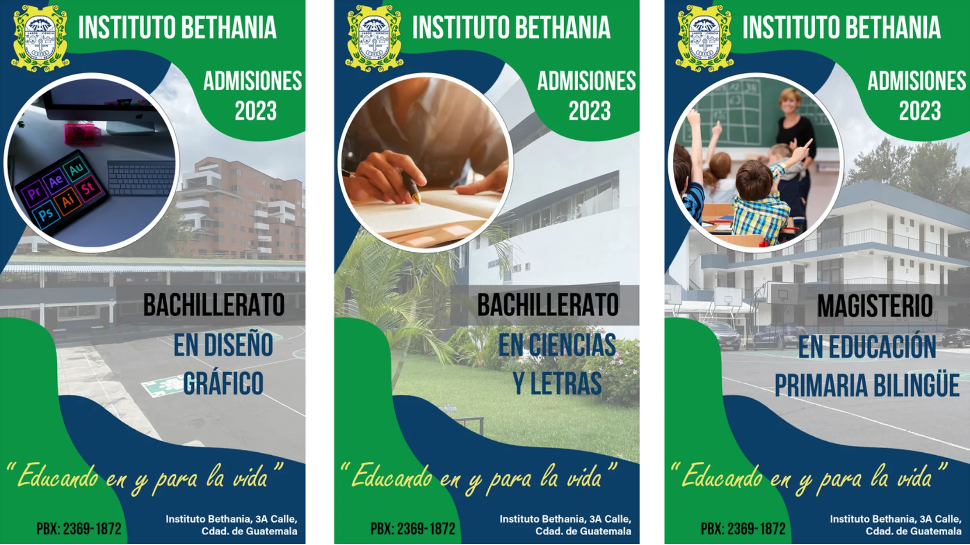 Admisiones 2023 — Instituto Bethania