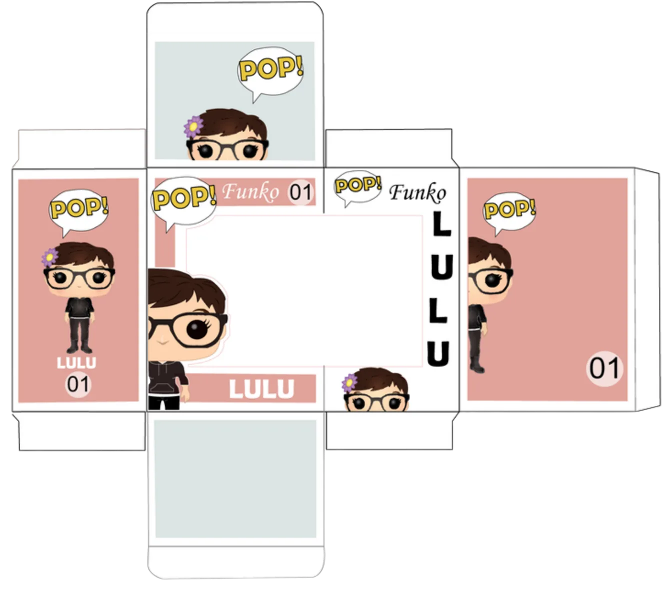 Troquel de caja Funko "LULU"