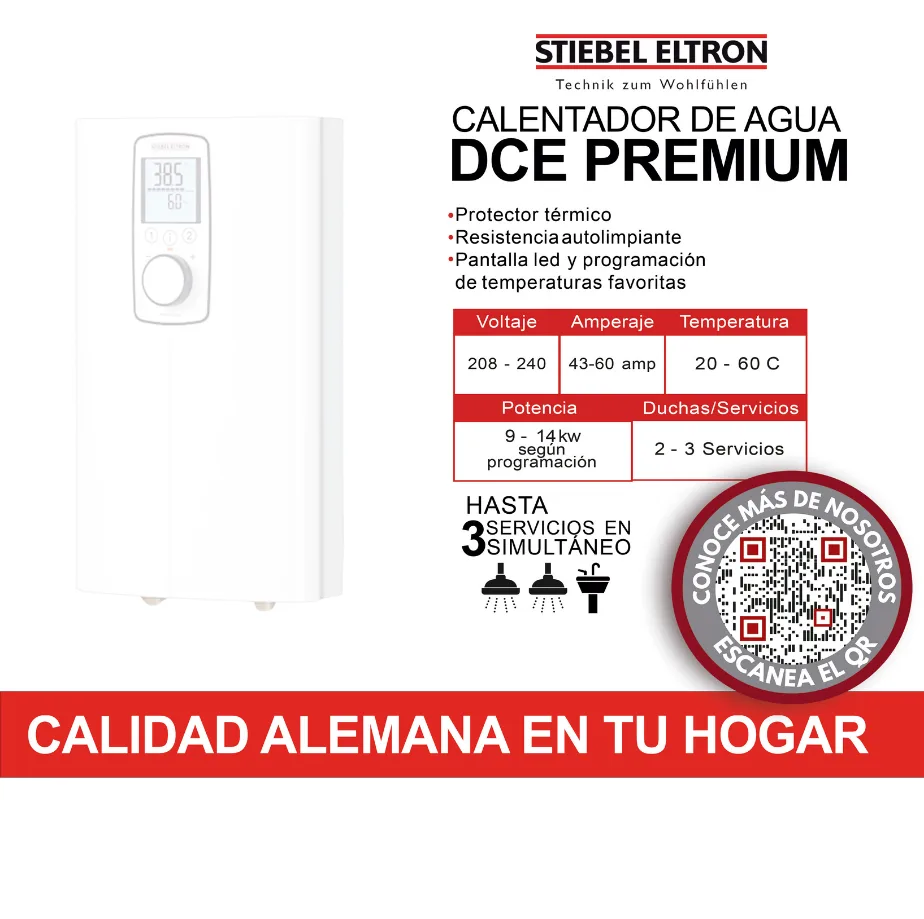 Exhibición Stiebel Eltron en Cemaco
