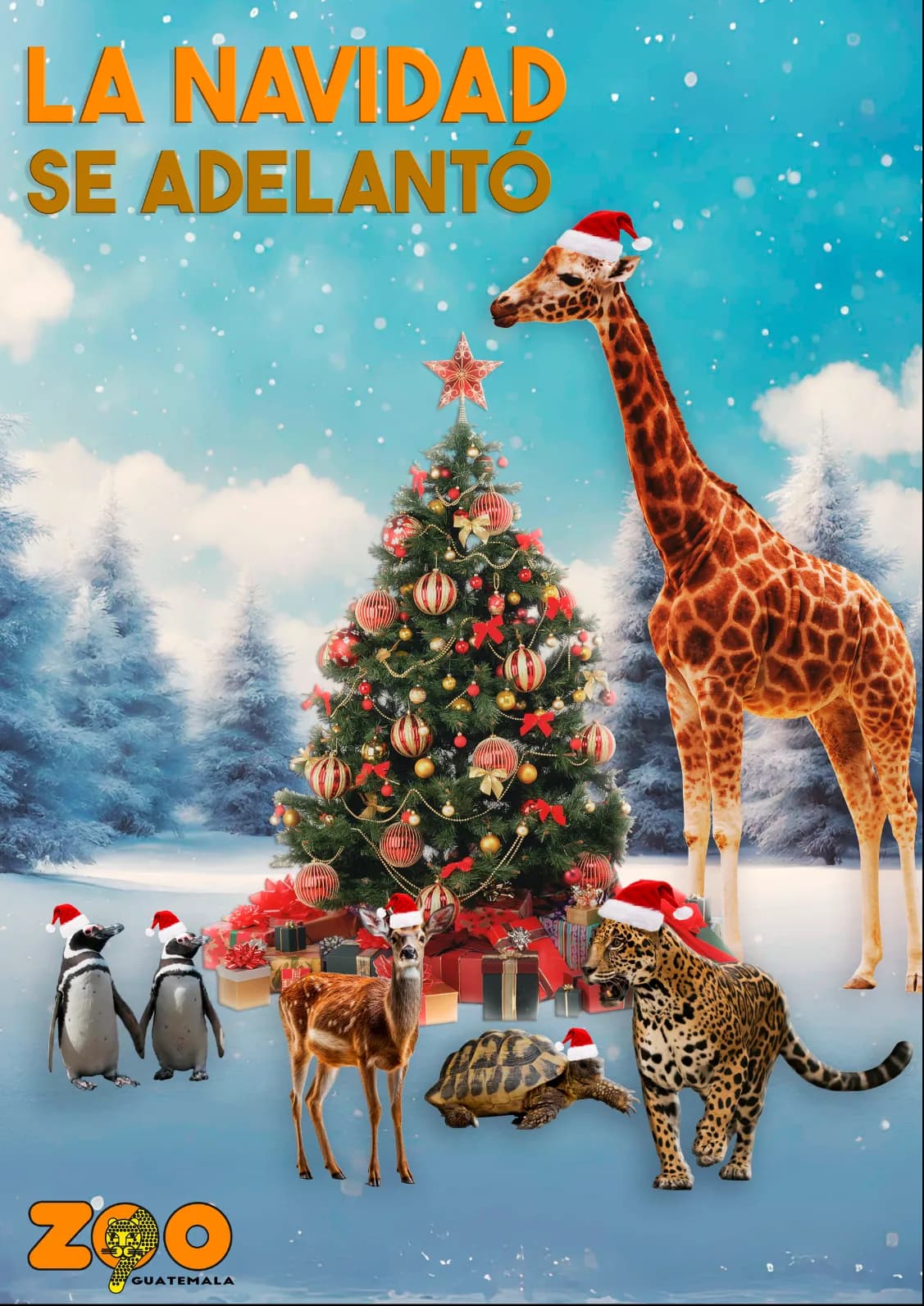 Campaña navideña Zoo Guatemala